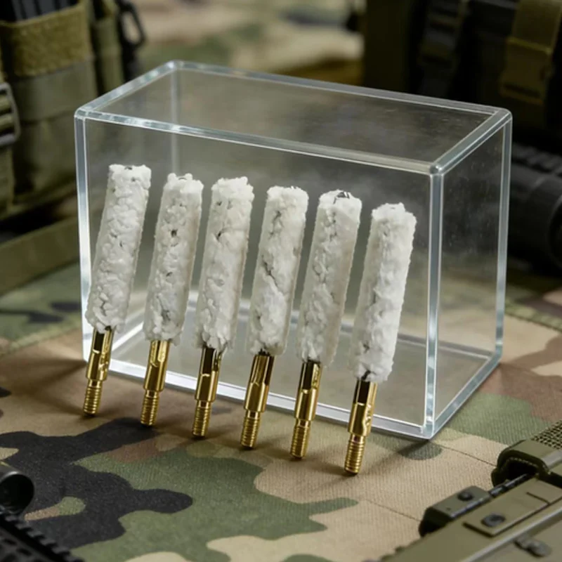 Kit limpieza pistola 9mm calibre cañón para caza y uso táctico