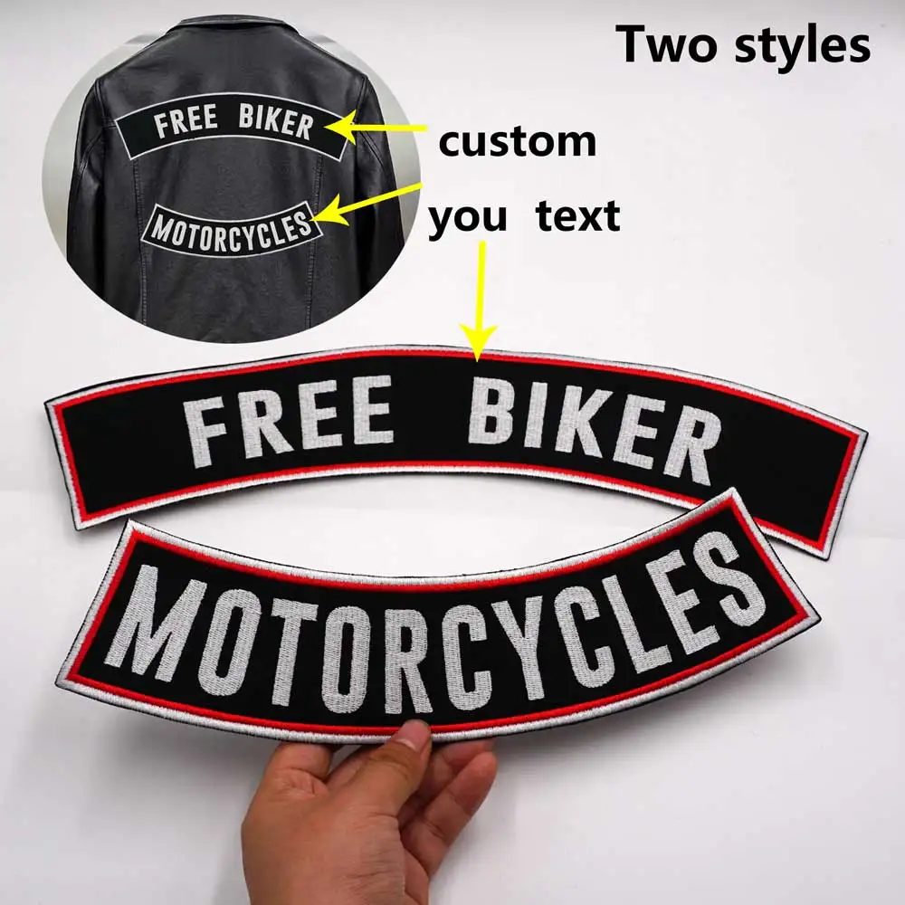 Parche bordado termoadhesivo para motociclistas en chaquetas de cuero - imagen 4
