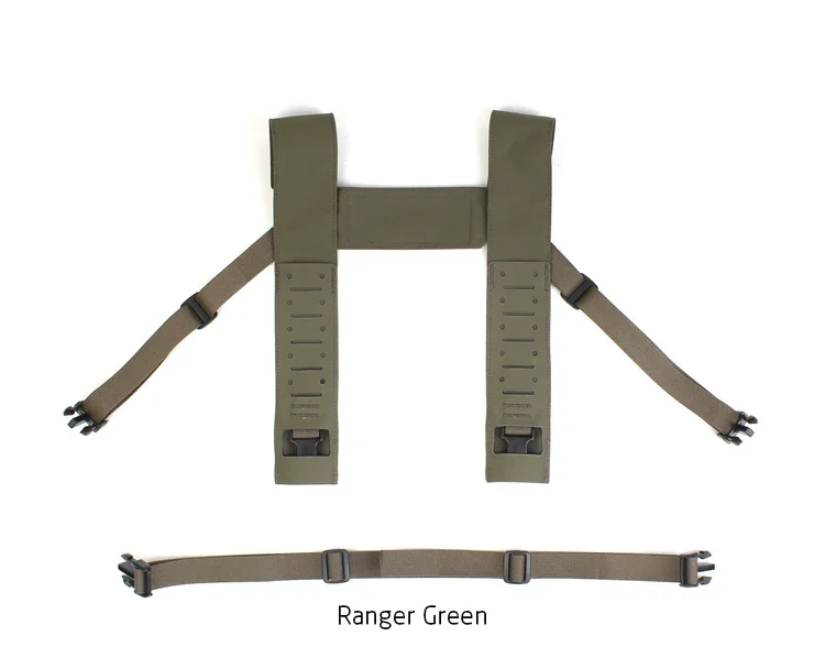 PEW Tactical arnés de pecho táctico tipo H airsoft, correa ancha