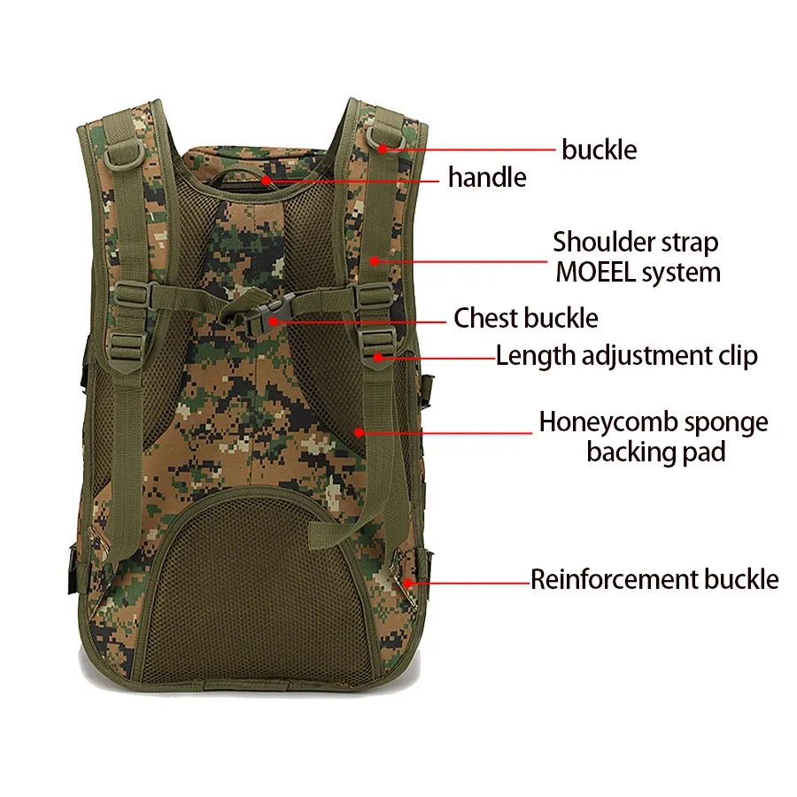 Mochila con gran capacidad para viaje