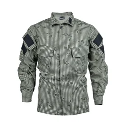 Chaqueta táctica camuflaje ripstop para airsoft y caza exterior