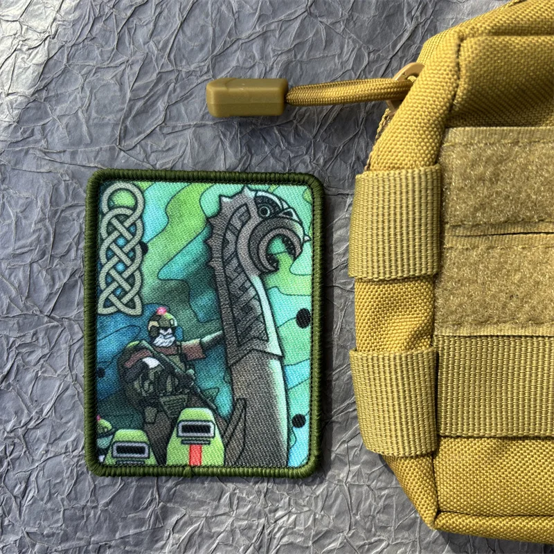Parche militar táctico detalle