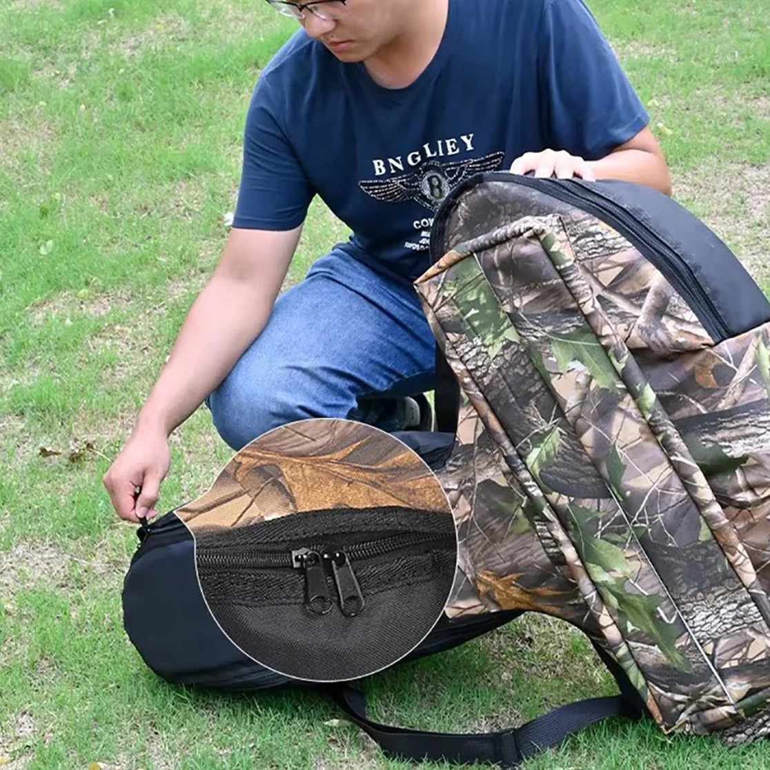 Crossobw Mochila arquero camuflaje con aljaba y funda protectora - imagen 3
