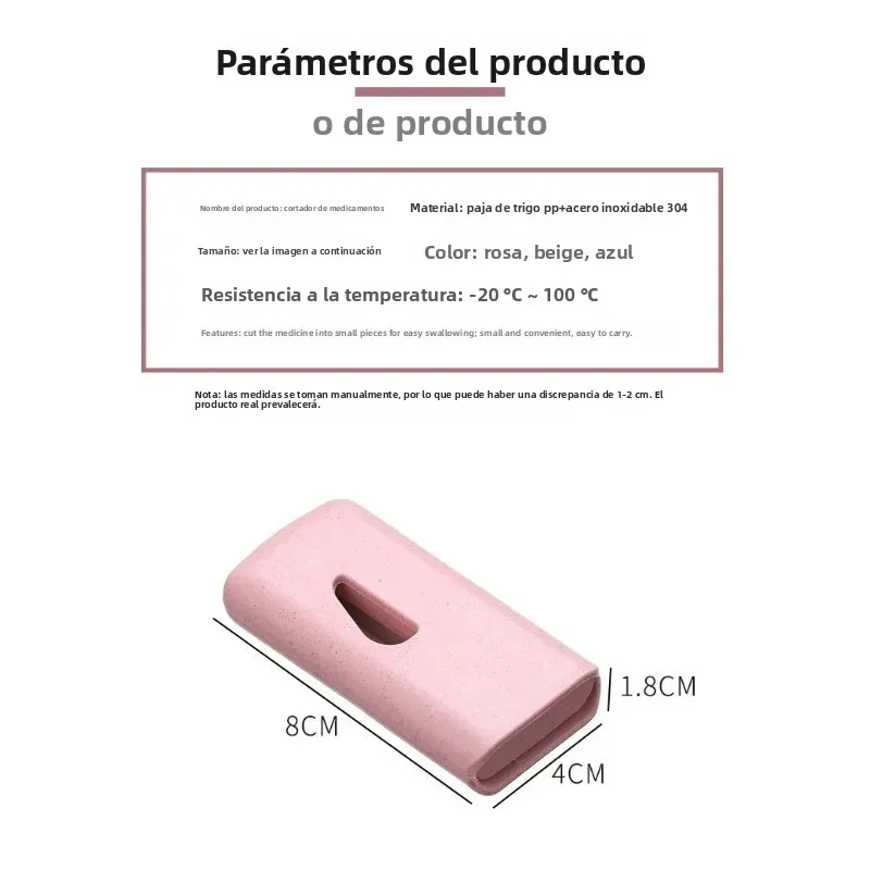 Dispensador de pastillas multifunción con caja y cortador doméstico - imagen 5