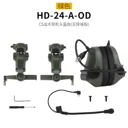 WOSPORT C5 auriculares tácticos casco con almohadillas de silicona