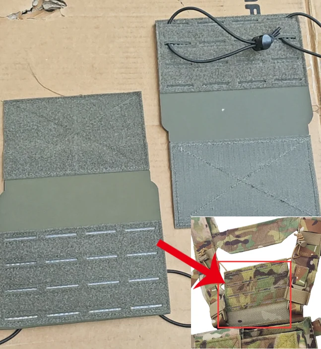 AXL Panel de Expansión MOLLE Tegris con Cordón Elástico Táctico - imagen 5