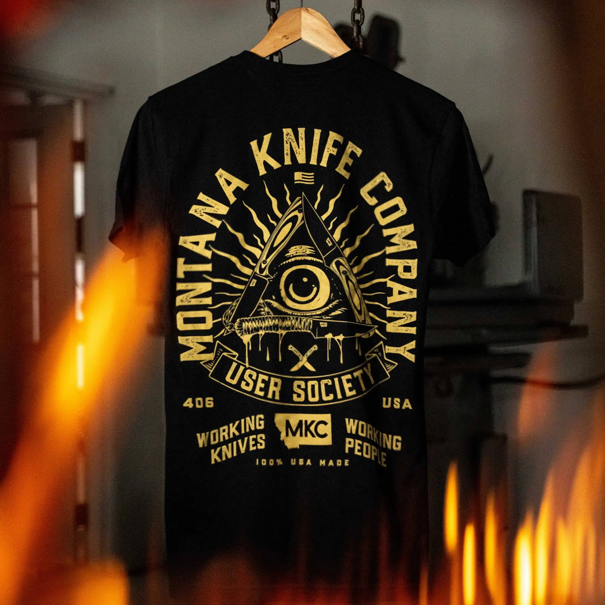 Camiseta táctica MKC User Society 2026 unisex lujo - imagen 3
