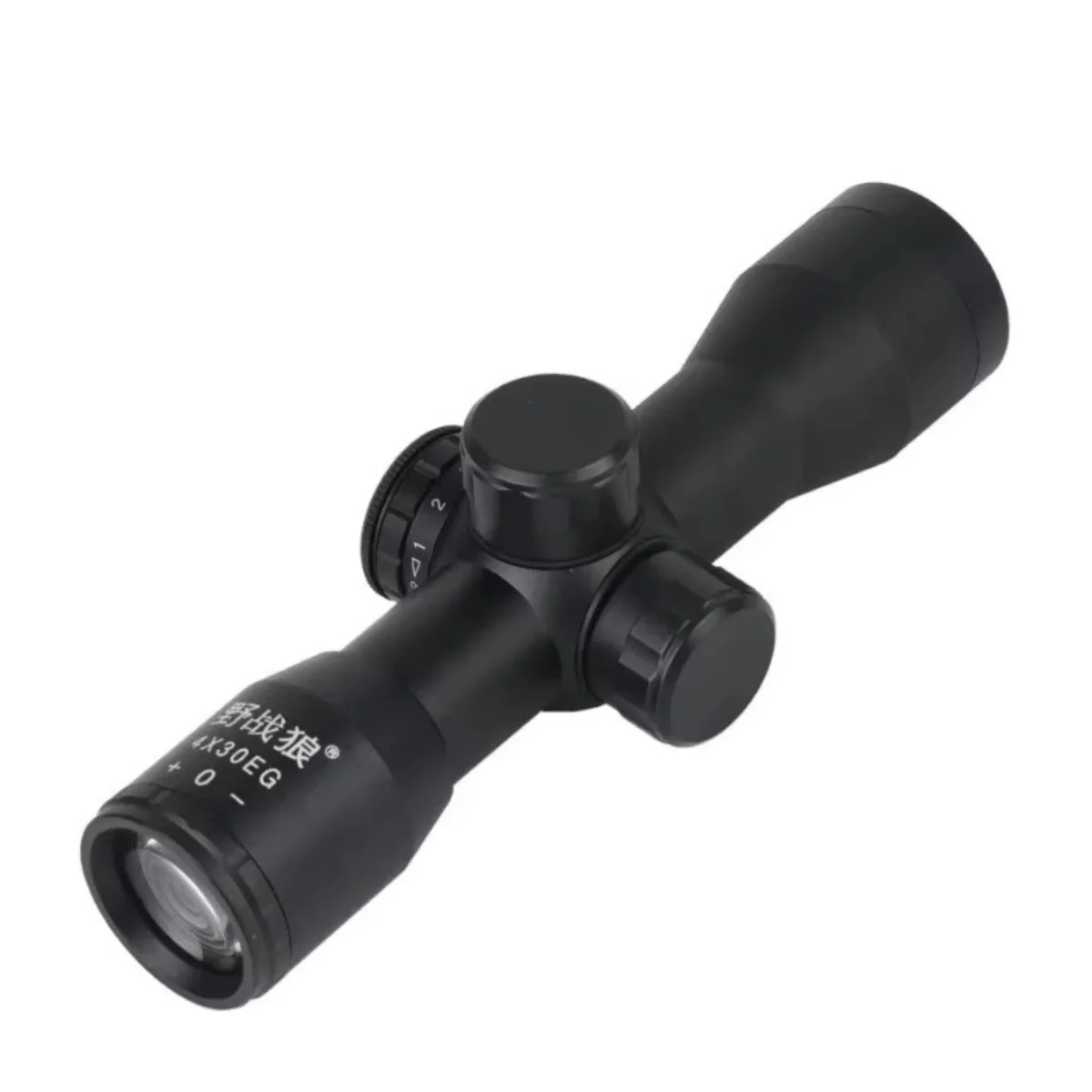 Mira Táctica 4X30 Retícula Iluminada Rojo/Verde, Resistente Agua, Caza - imagen 2
