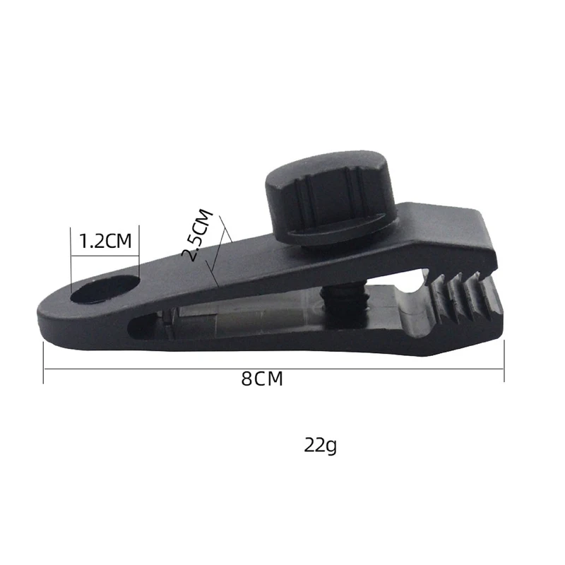Clips para toldo y lona – abrazaderas resistentes para tienda - imagen 5
