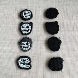 Parche táctico de PVC con velcro para mochila