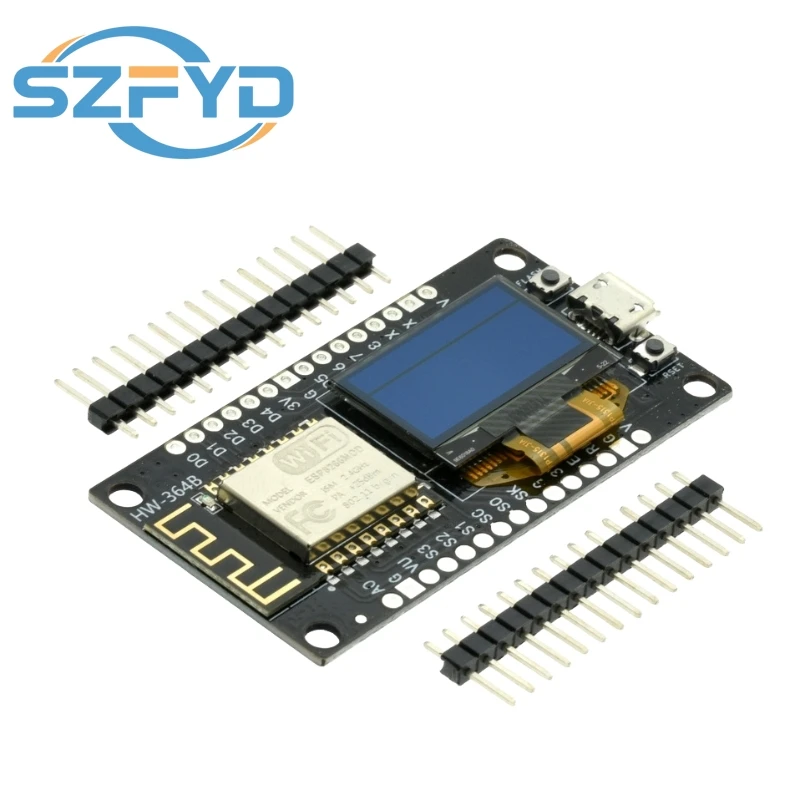 NodeMCU ESP8266 placa de desarrollo con WiFi y pantalla OLED - imagen 2