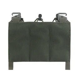 Portacargadores MOLLE Triple Abierto para Fusil con Elástico