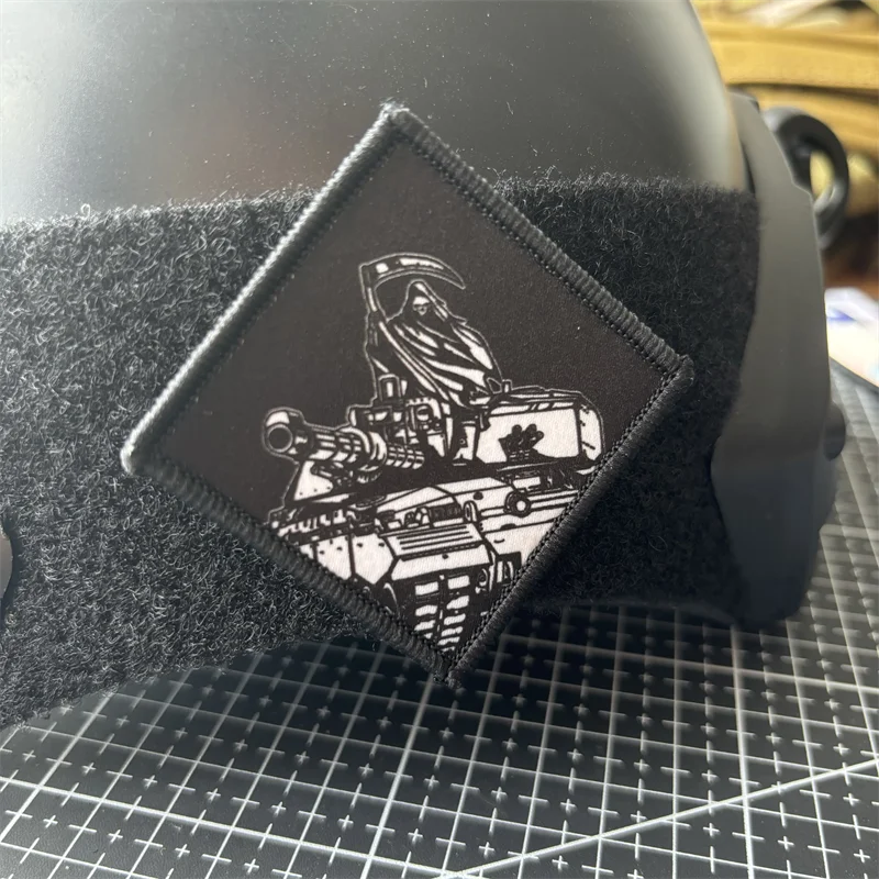 Vista frontal del diseño Reaper Tank