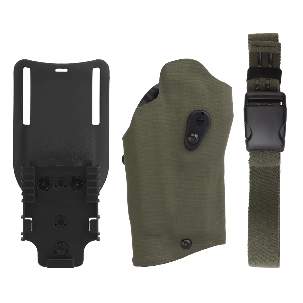 Funda táctica SIG P320 con linterna X300U-A, QLS y pierna ajustable