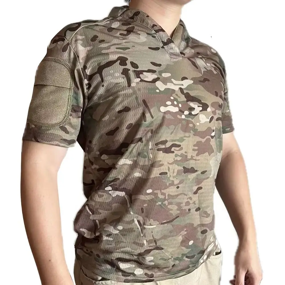 CAG Camiseta táctica camuflaje MC, secado rápido transpirable, m/corta - imagen 3