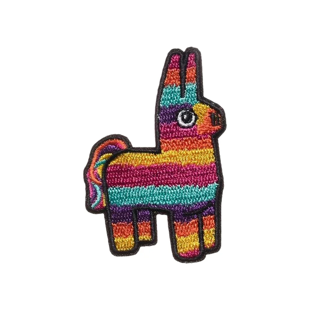 Parche táctico Velcro diseño burro arcoíris para mochila o gorra - imagen 2