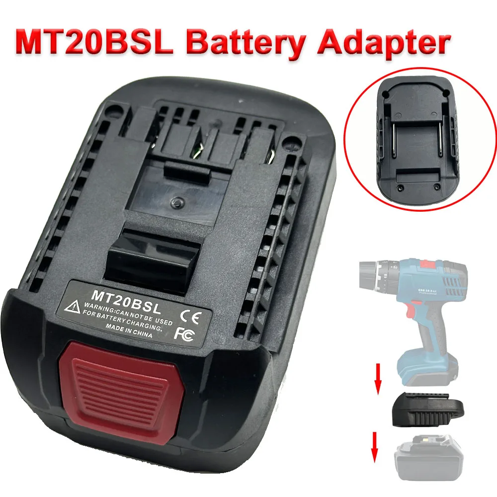 Makita Bosch adaptador de batería Li-ion compatible convertidor - imagen 3