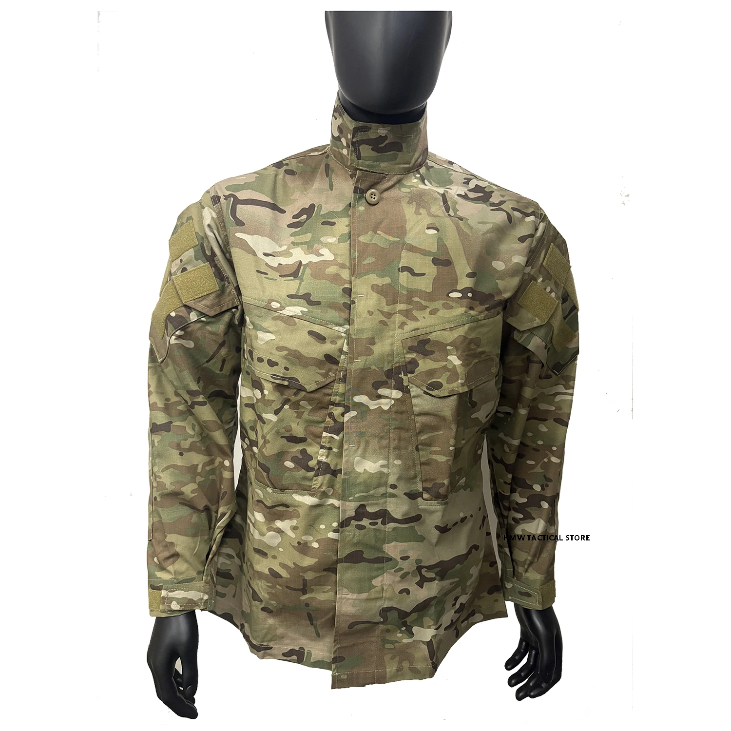 Chaqueta táctica GEN3 camuflaje multiterreno verde tigre con pantalón - imagen 2