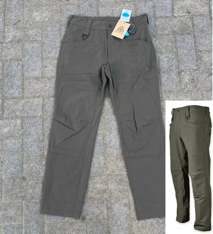 Raiders Pantalones tácticos outdoor 3D ripstop naranja impermeables - imagen 2