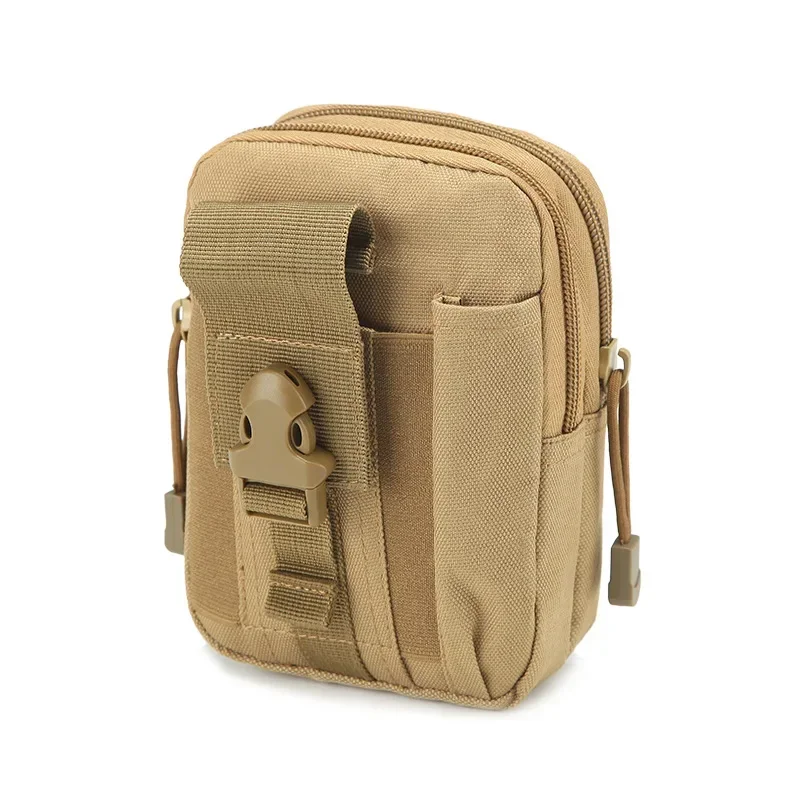 Riñonera táctica MOLLE camuflaje bolsillo para teléfono y herramientas