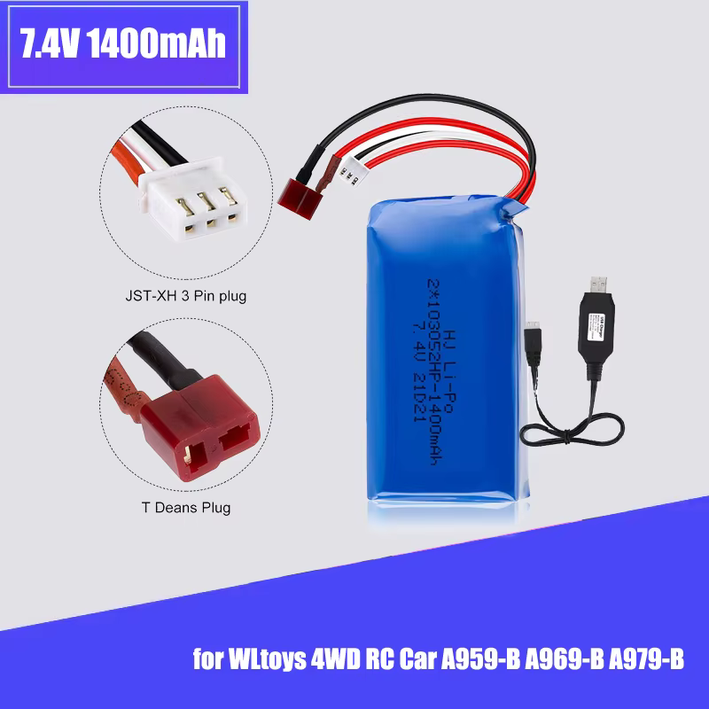 Pack LiPo con protección de uso
