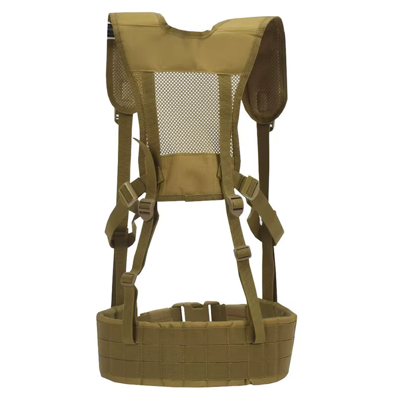 Chaleco táctico MOLLE acolchado de combate – Airsoft y paintball - imagen 2