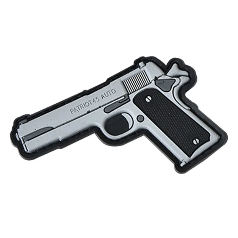 Parche velcro táctico PVC para armas de fuego estilo dibujos animados