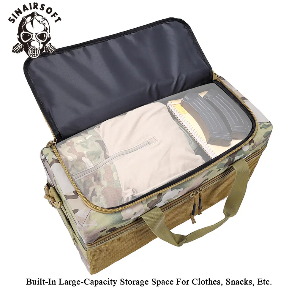 Mochila táctica plegable Molle impermeable para exterior y senderismo
