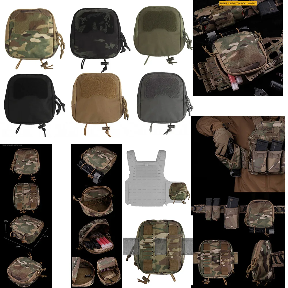 Bolsa tools MOLLE extensible con cordón elástico EDC táctica - imagen 2