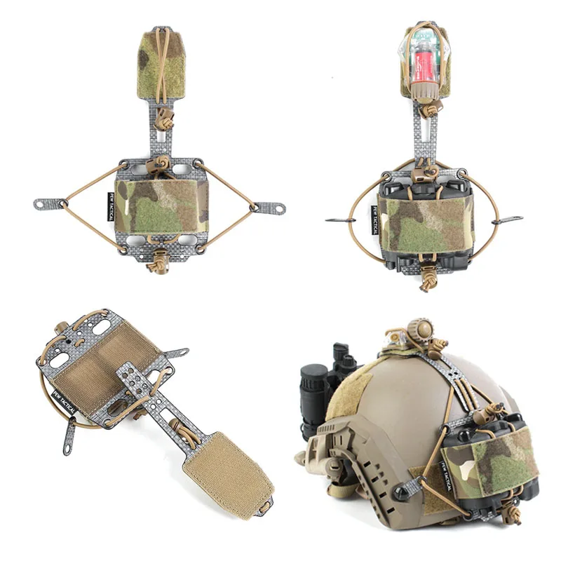 Soporte Batería NVG T para PVS31, Estuche Táctico de Casco - imagen 2