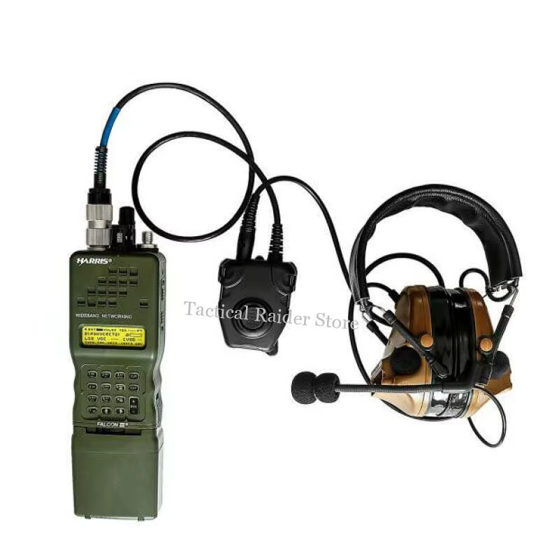 PTT táctico de pines para radios AN/PRC-152 y AN/PRC-148 - imagen 3