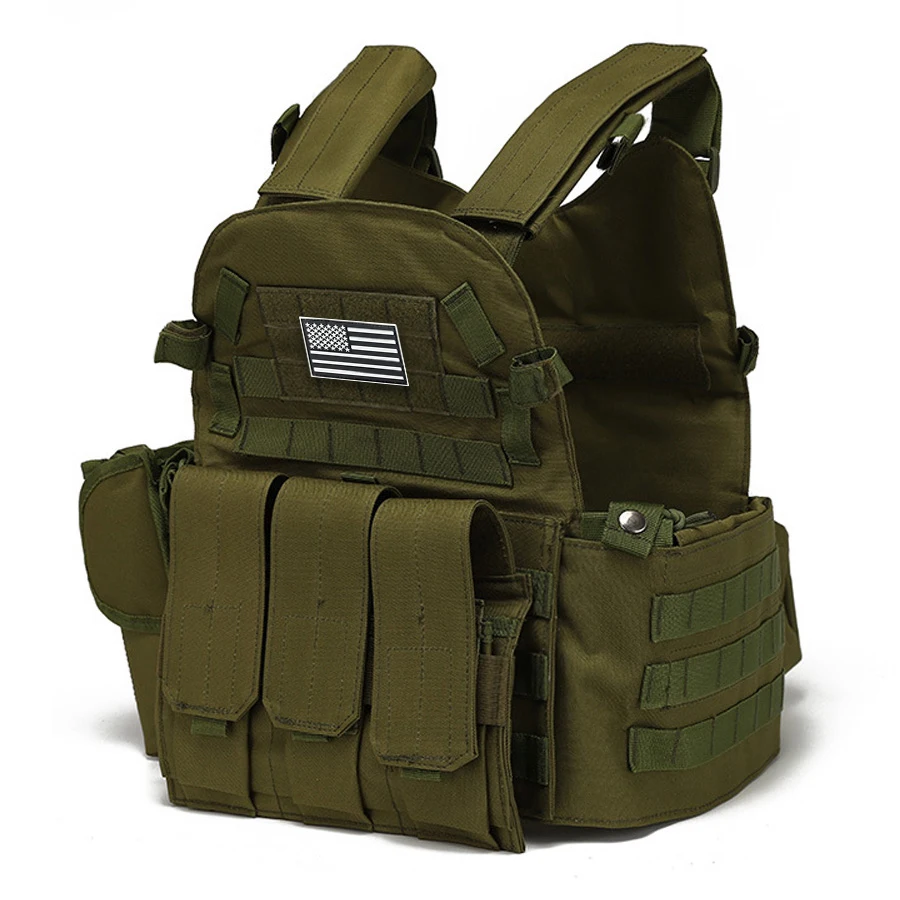 Chaleco táctico camuflaje Oxford alta densidad con correa ajustable - imagen 4