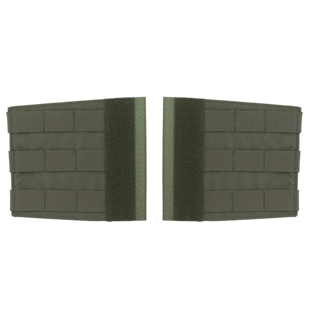 Chaleco táctico portaplacas MOLLE lateral con bolsillo para radio