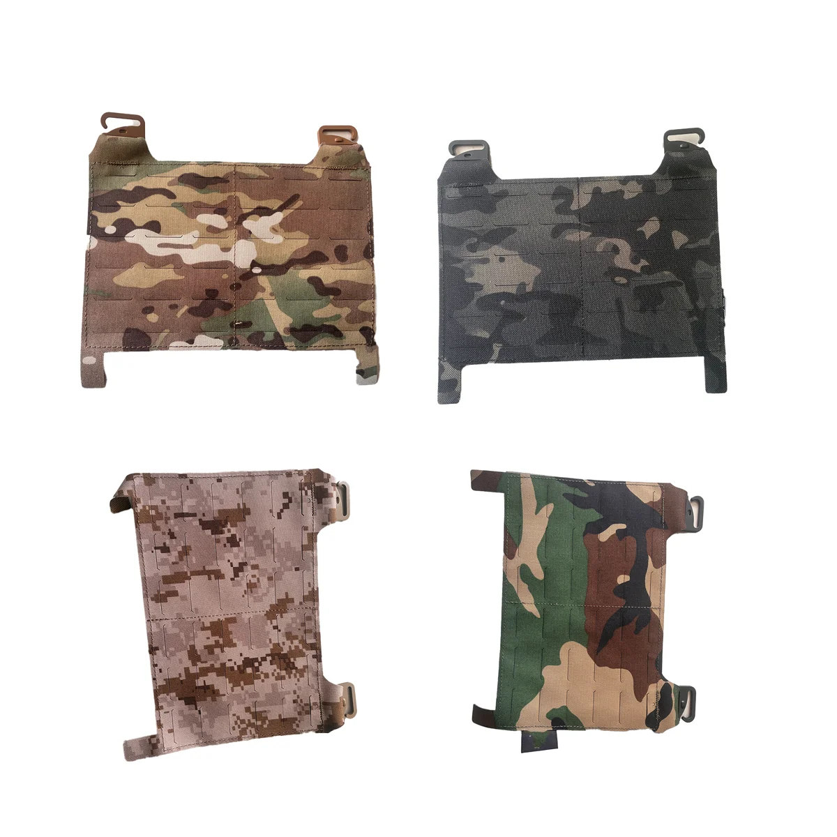Panel de bolsillo MOLLE táctico para chaleco con solapa frontal - imagen 2