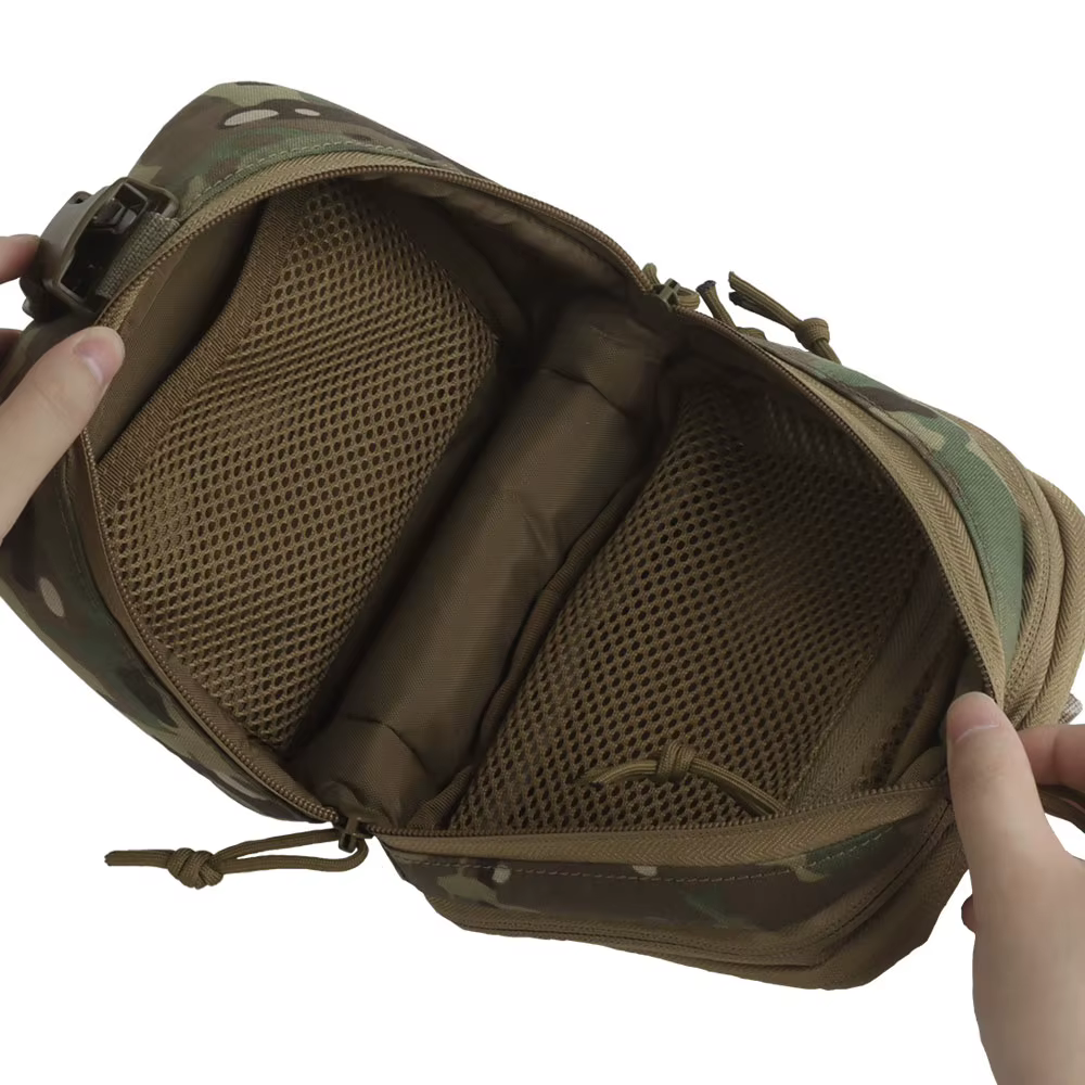 Bolsa táctica NVG MOLLE doble capa anti-golpes para visión nocturna - imagen 5