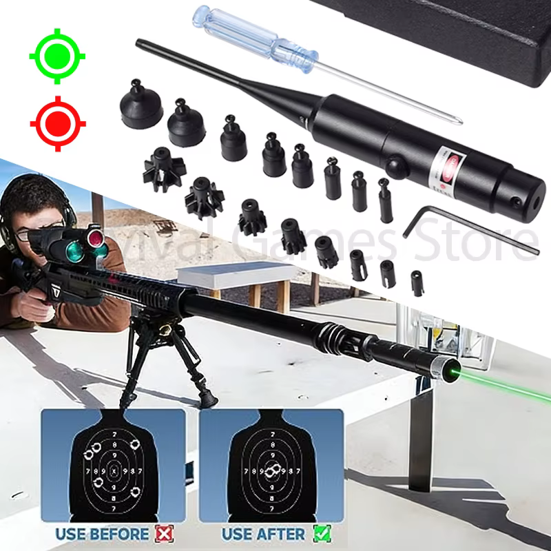 Kit completo de mira láser LAMBUL con adaptadores