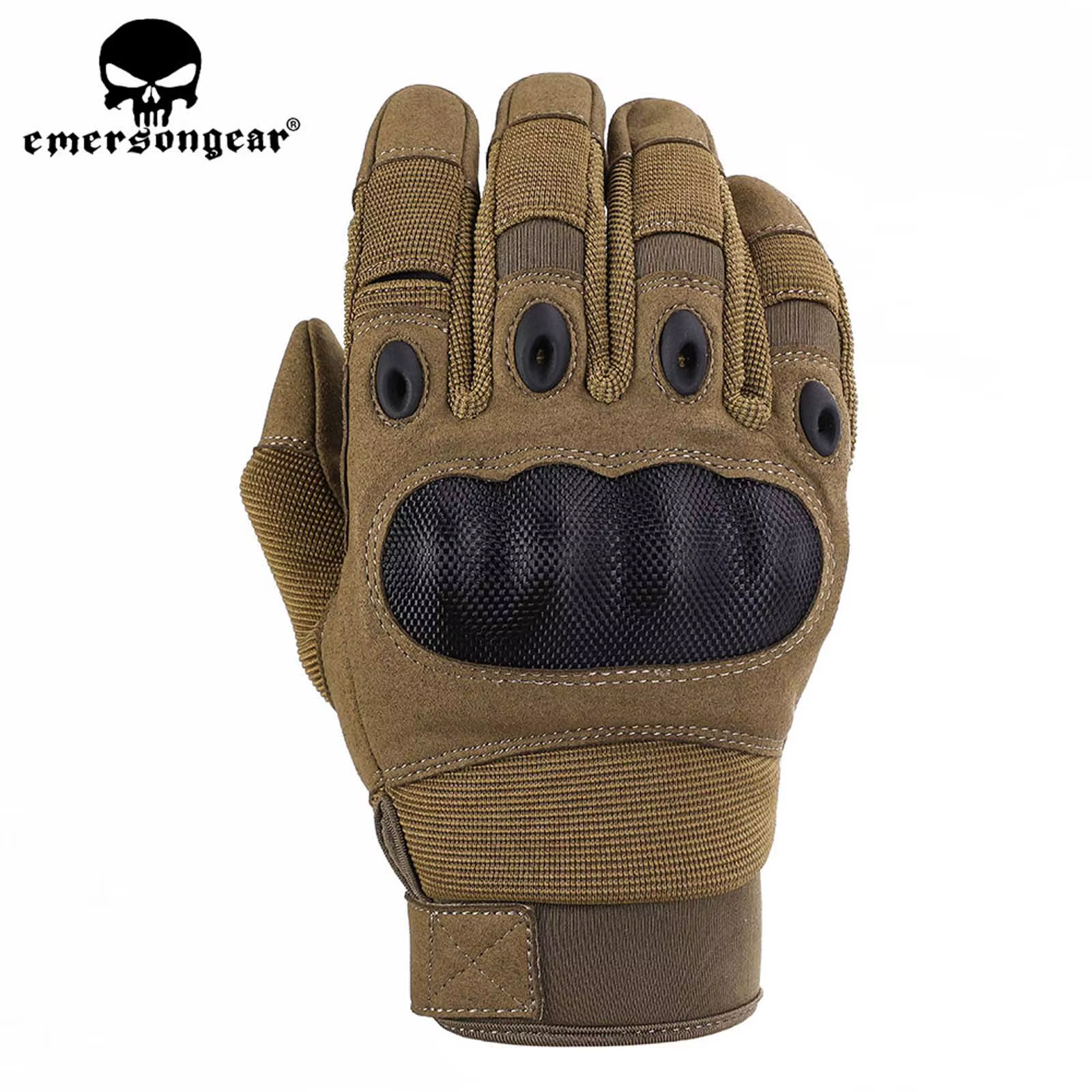 Guantes tácticos Emersongear dedos completos protección mano Milsim