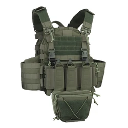 Chaleco táctico ARC liberación rápida, bolsa y porta cargadores