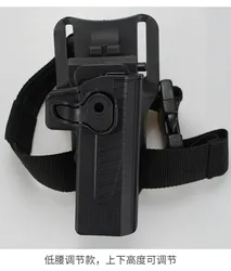 Funda táctica para cinturón caza y tiro, colgar en pierna