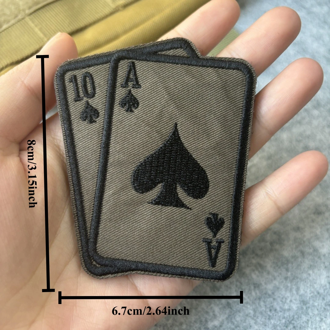 Parche bordado árbol de la vida con velcro – Insignia táctica - imagen 3