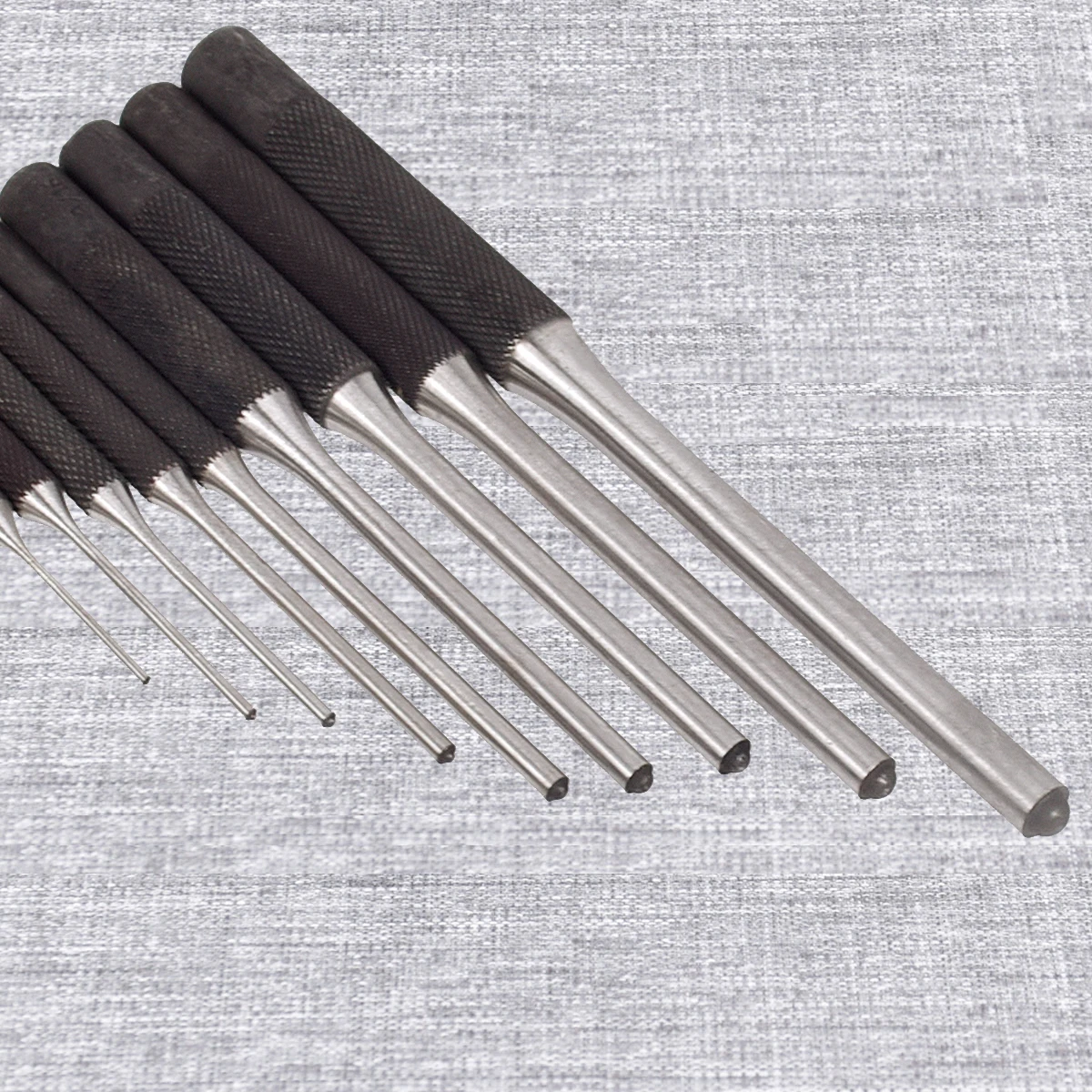 Kit punzones tácticos acero para pasadores caza – 9 piezas - imagen 5