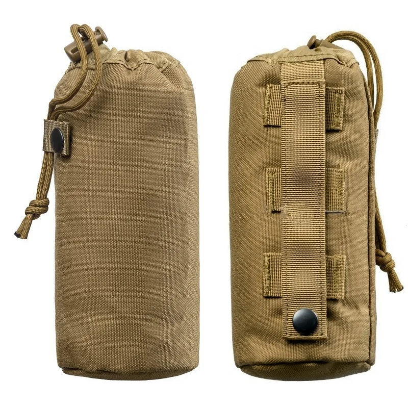 Bolsa táctica MOLLE para botella de agua en nailon con cordón - imagen 2