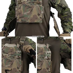 Chaleco táctico Airsoft modular MOLLE portaplacas liberación rápida