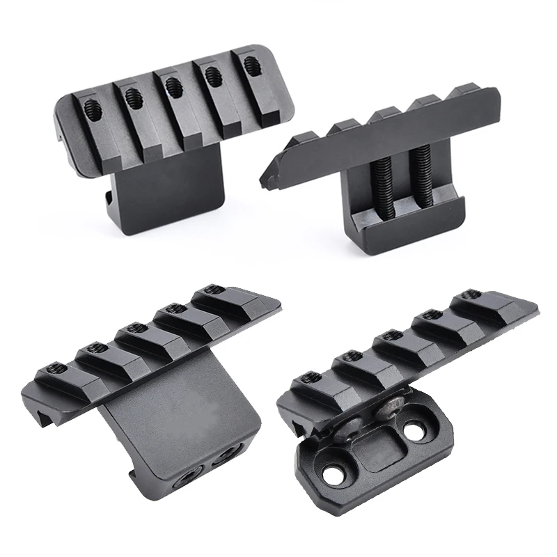 Soporte linterna táctica M300 M600 Picatinny MLOK airsoft - imagen 3