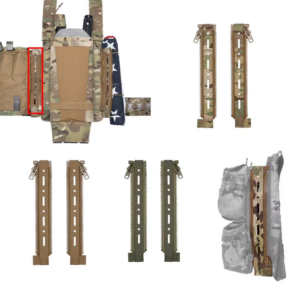 FERRO Concepts panel trasero con cremallera para chaleco táctico - imagen 3