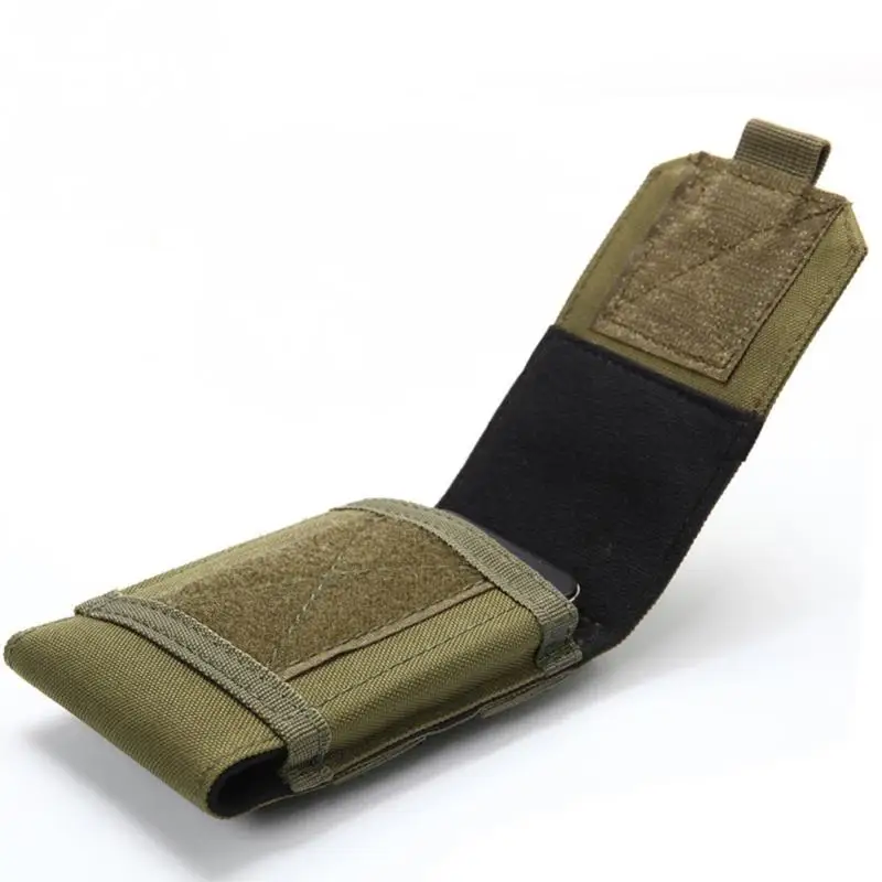 Funda táctica MOLLE camuflaje para teléfono e intercomunicador - imagen 4
