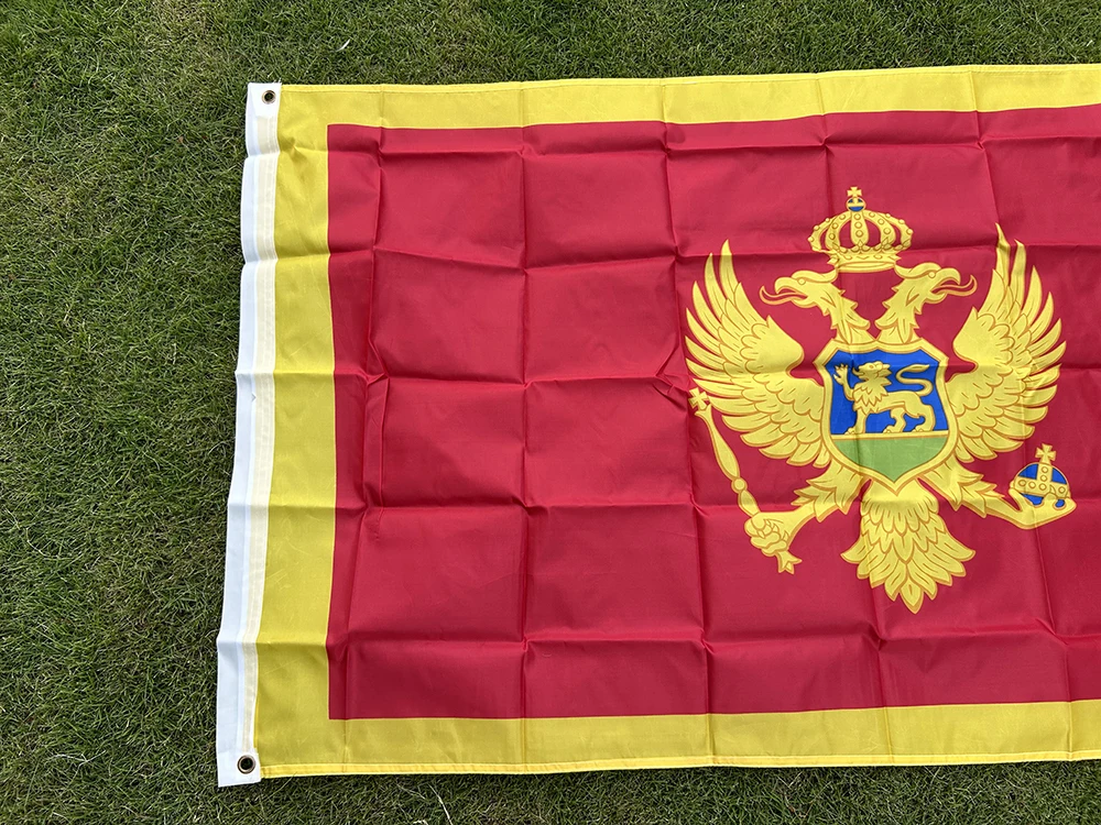 SKY FLAG Bandera de Montenegro Poliéster resistente exterior - imagen 4