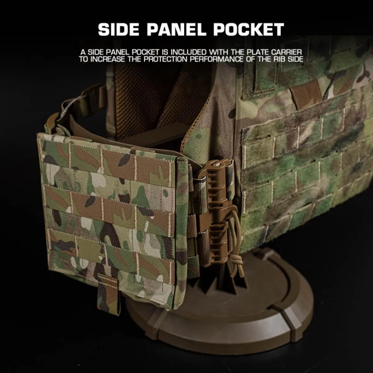 Poseidon Defense Plate Carrier 3.0 – Chaleco portaplacas MOLLE - imagen 3