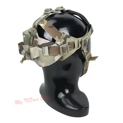 Montaje de visión nocturna NVG ligero para casco con arnés