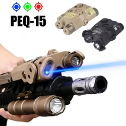 Linterna táctica para armas con láser, luz infrarroja y verde